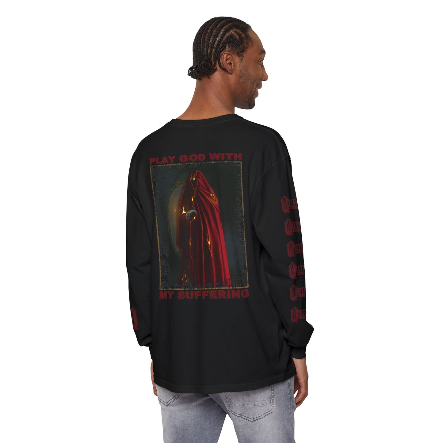 "Burning Man" Long Sleeve T-shirt